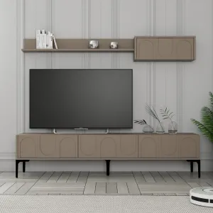 TV skrinka / Obývacia stena Lyon 2 - Atlas, Black