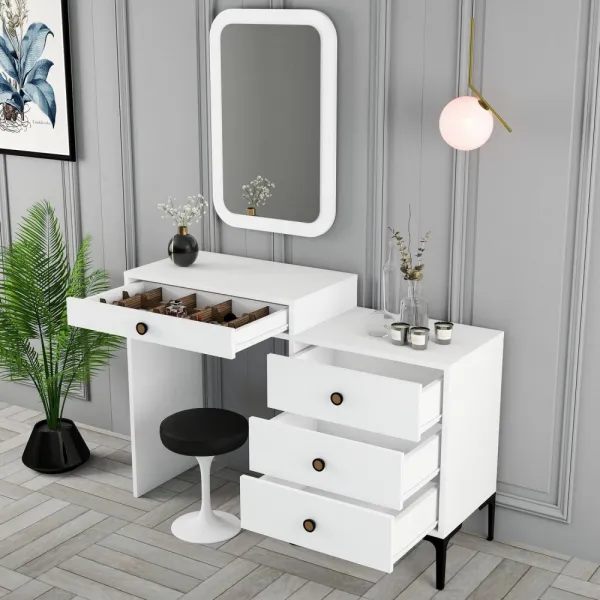 Toaletný stolík Lizbon 549 - White