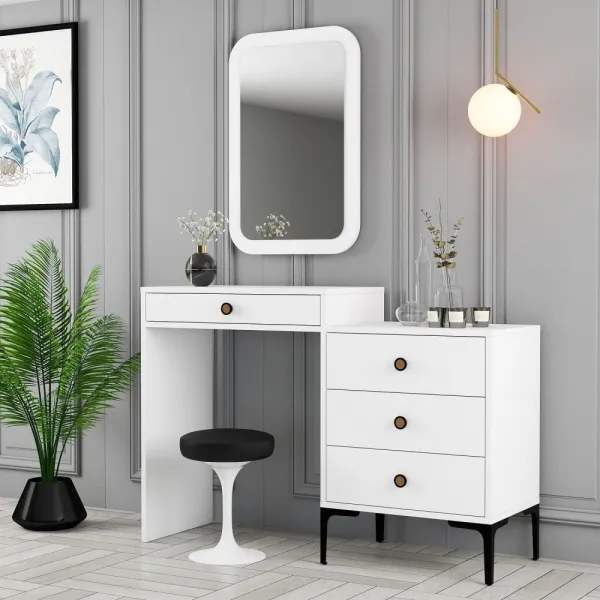 Toaletný stolík Lizbon 549 - White