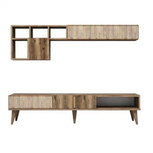 TV skrinka / Obývacia stena Milan - Walnut