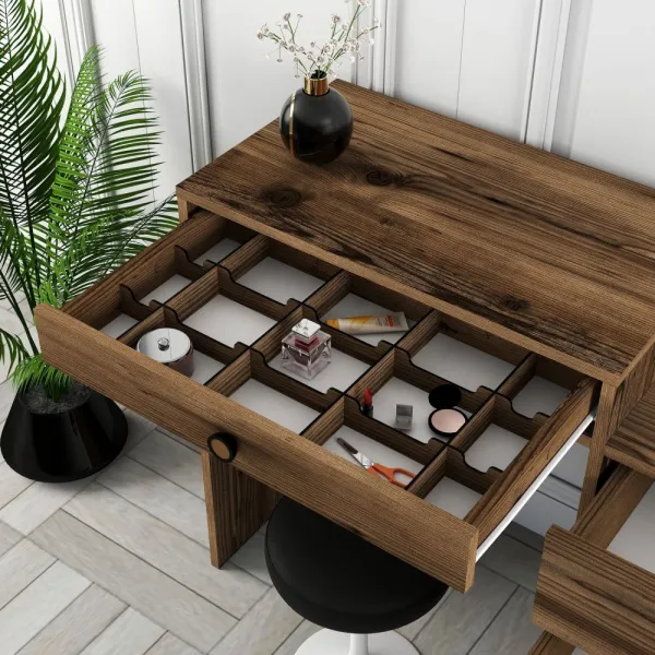 Toaletný stolík Lizbon 546 - Walnut