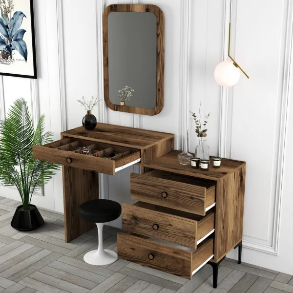 Toaletný stolík Lizbon 546 - Walnut