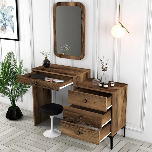 Toaletný stolík Lizbon 546 - Walnut
