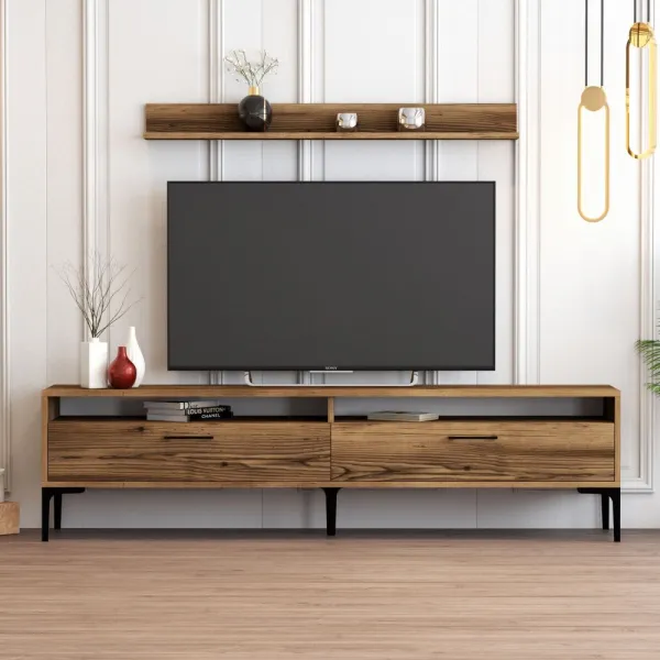 TV skrinka / Obývacia stena Istanbul - Walnut