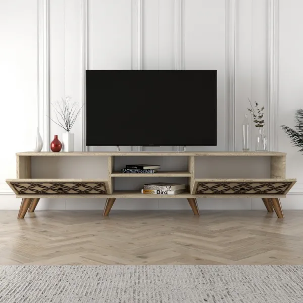 TV stolík Class - Travertine