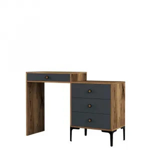 Toaletný stolík Lizbon 550 - Walnut, Anthracite