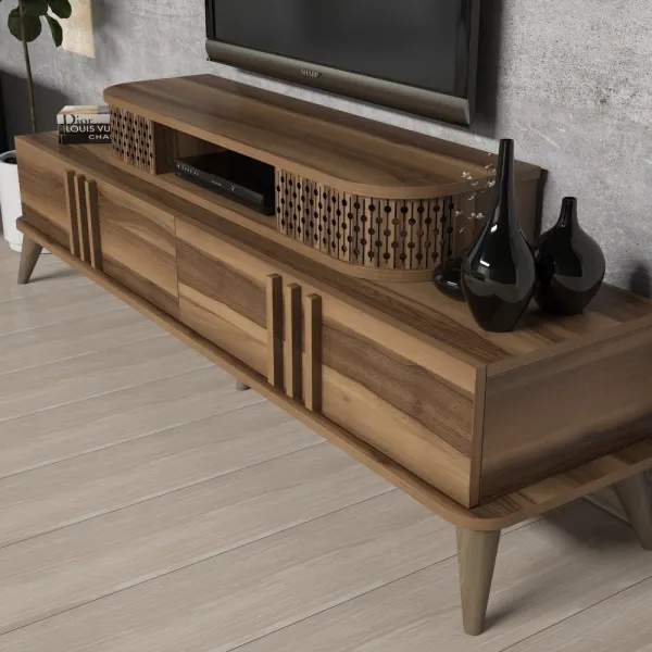 TV stolík Eylul - Walnut