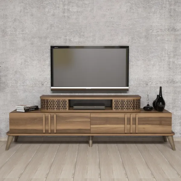 TV stolík Eylul - Walnut