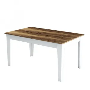 Jedálenský stôl Milan 520 - Walnut, White