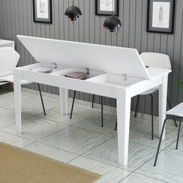 Jedálenský stôl Milan 519 - White