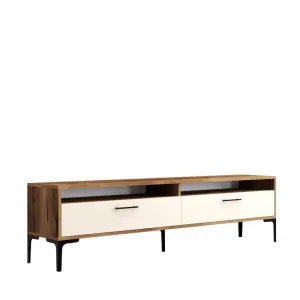 TV stolík Istanbul 2 - Walnut Cream