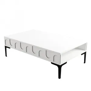 Konferenčný stolík Lyon 32 - White, Black