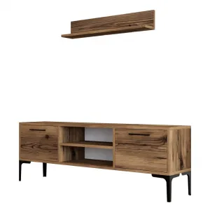 TV skrinka / Obývacia stena Riga - Walnut
