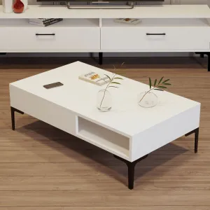 Konferenčný stolík Istanbul - White