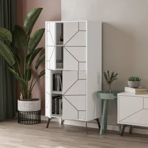 Viacúčelová skrinka Dune - White
