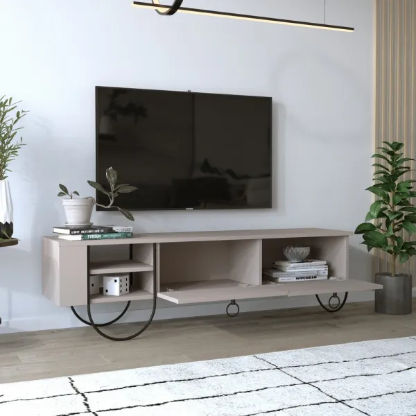 TV stolík Norfolk Tv Stand - Light Mocha