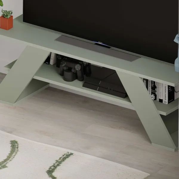 TV stolík Farfalla - Ash Green