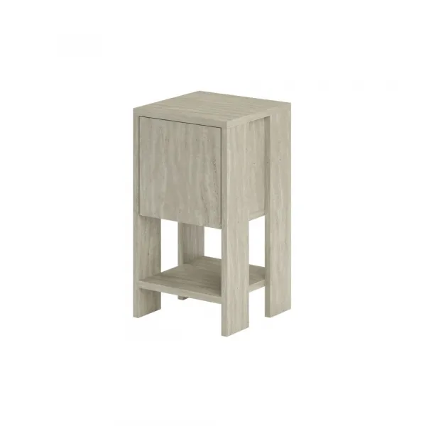 Nočný stolík Ema - Travertine