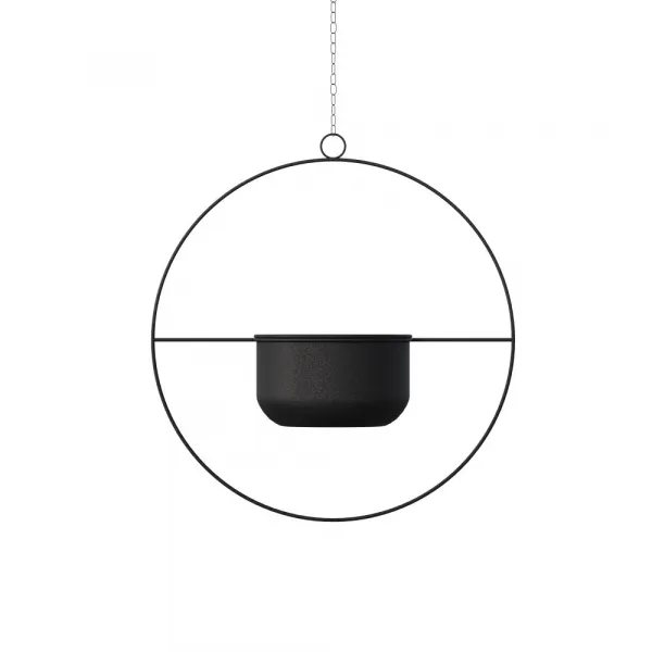 Dekoratívny kvetináč Payanda - Black