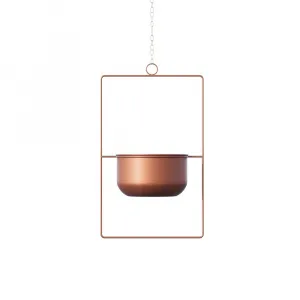 Dekoratívny kvetináč Parapet - Copper