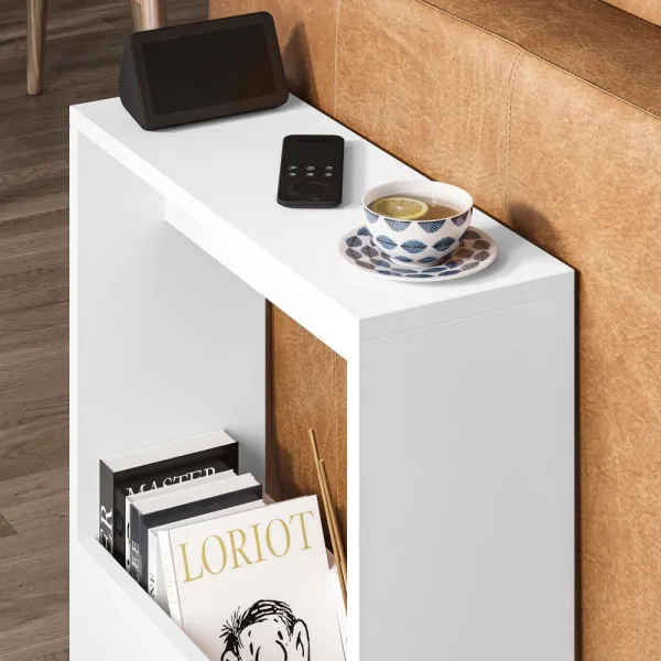 Príručný stolík / Odkladací stolík Simpi - White
