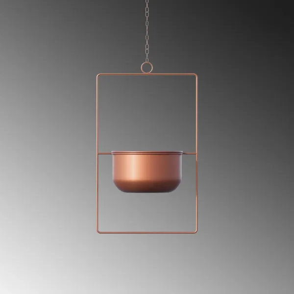 Dekoratívny kvetináč Parapet - Copper