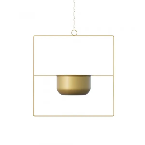 Dekoratívny kvetináč Pandantif - Gold
