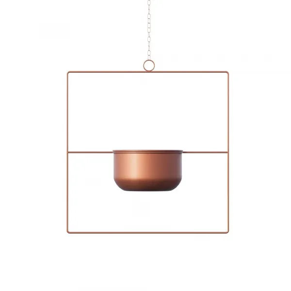 Dekoratívny kvetináč Pandantif - Copper