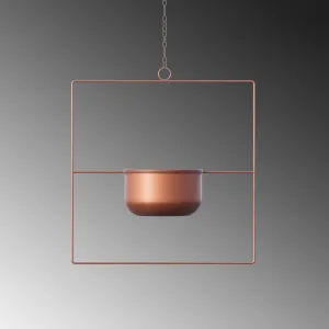 Dekoratívny kvetináč Pandantif - Copper