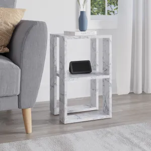 Nočný stolík Lonie - Carrara Marble