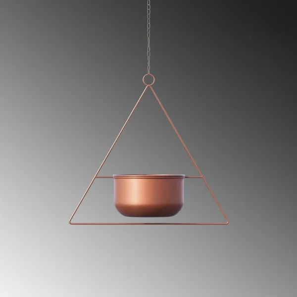 Dekoratívny kvetináč Harpusta - Copper