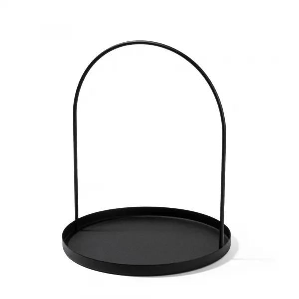 Dekoratívny kovový doplnok Kos - Black
