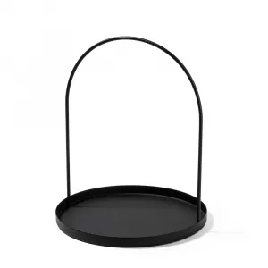Dekoratívny kovový doplnok Kos - Black