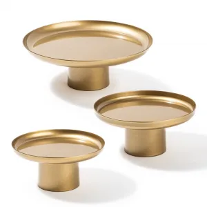 Dekoratívny kovový doplnok Nısıros-B - Gold