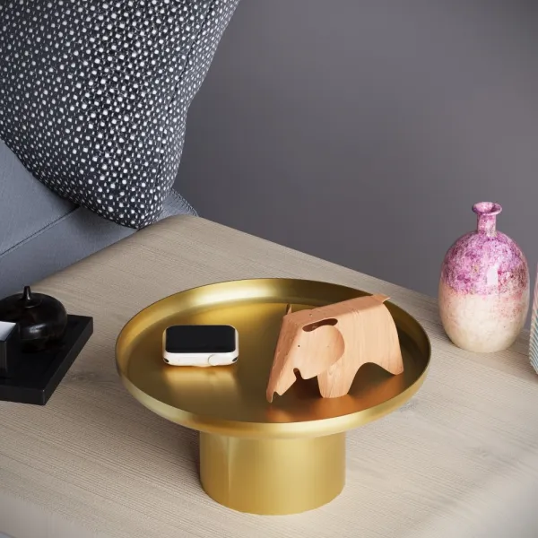Dekoratívny kovový doplnok Nısıros-B - Gold