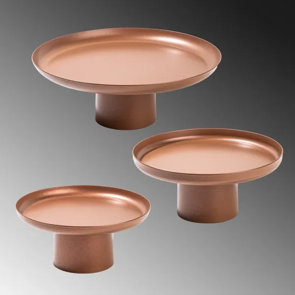 Dekoratívny kovový doplnok Nısıros-A - Copper