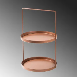 Dekoratívny kovový doplnok Tılos-A - Copper