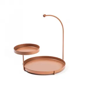 Dekoratívny kovový doplnok Knıdos-A - Copper
