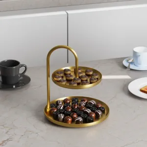 Dekoratívny kovový doplnok Kormen-B - Gold