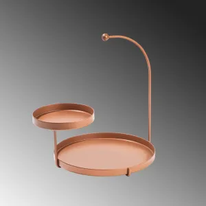 Dekoratívny kovový doplnok Knıdos-A - Copper