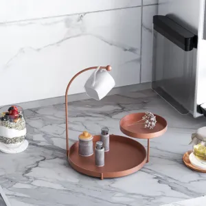 Dekoratívny kovový doplnok Knıdos-A - Copper