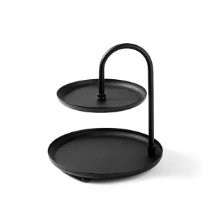 Dekoratívny kovový doplnok Kormen - Black