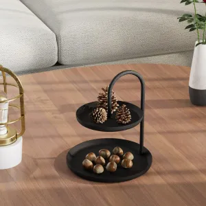Dekoratívny kovový doplnok Kormen - Black