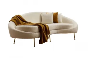 Trojmiestna pohovka Eses - Cream Bouclett