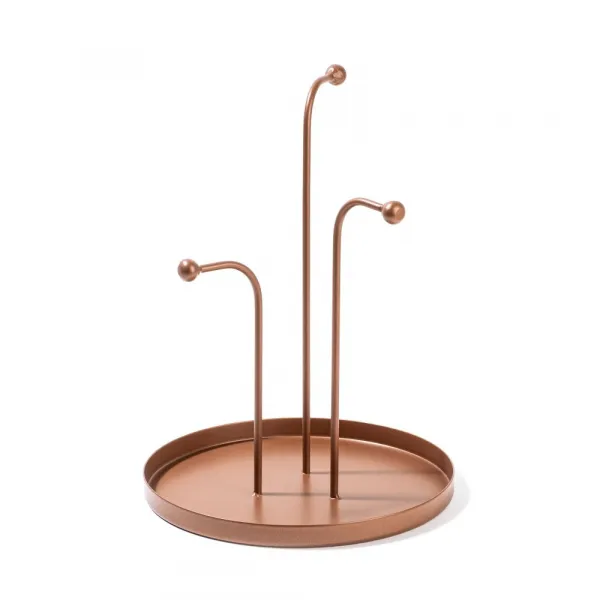 Dekoratívny kovový doplnok Leros-A - Copper
