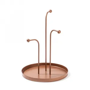 Dekoratívny kovový doplnok Leros-A - Copper