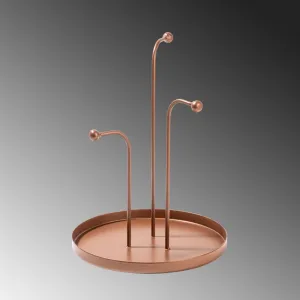 Dekoratívny kovový doplnok Leros-A - Copper