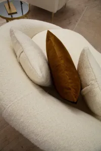 Trojmiestna pohovka Eses - Cream Bouclett