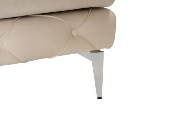 Rohová sedacia súprava / Rohová pohovka Como Eco Left - Beige