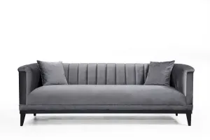 Trojmiestna pohovka Trendy - Dark Grey